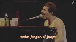 Play the game - Queen (Live) Subtitulado al Castellano