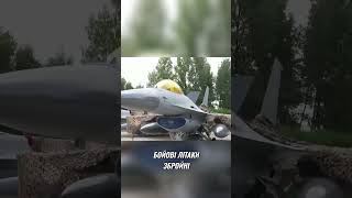 Україна використовує F 16 для захисту від ракетних атак #front #fronttv #f16fighter