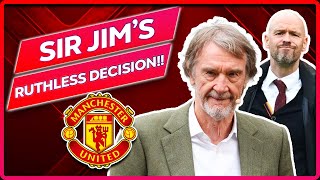 🛑 SIR JIM'S RUTHLESS TEN HAG DECISION!! as ten hag's HUGE BUST UP revealed!!