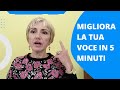 Come migliorare la tua voce in 5 minuti con uno strano esercizio