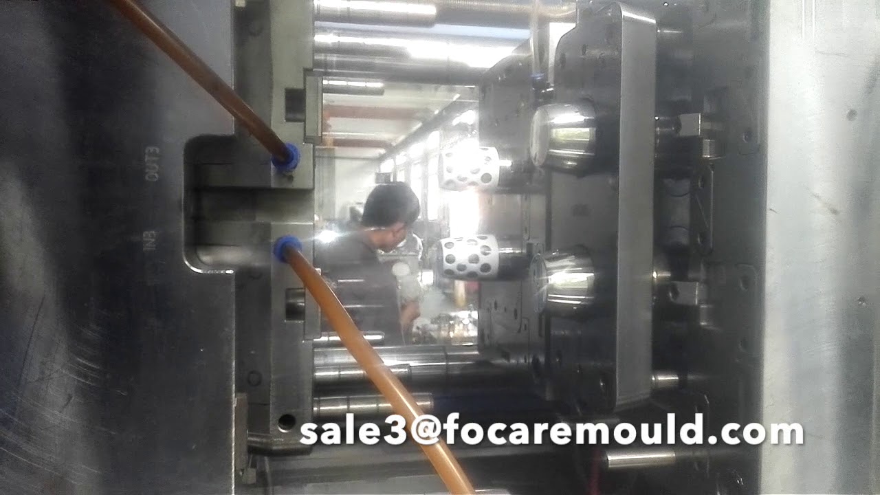 Mold testing for two-color bubble mug