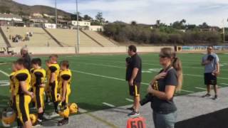 GCYFL 2016 BANTUM SUPERBOWL NATIONAL ANTHEM NEWBURY PARK screenshot 2