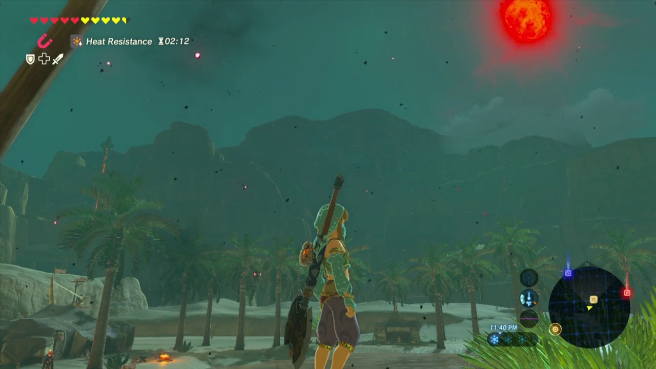 Zelda Breath of The Wild New Gameplay Footage Blood Moon - YouTube