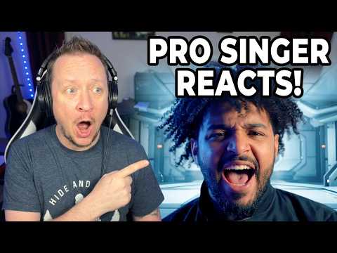 VoicePlay - Sleeping in the Cold Below (Warframe) | Pro Singer Reacts