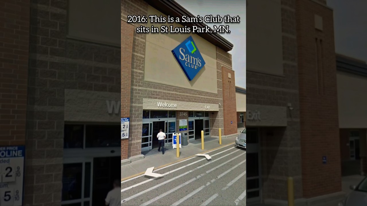 Evolution of an Abandoned Sam's Club in St Louis Park, Minnesota 