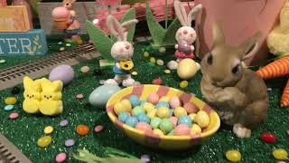 2021 Easter Train Garden
