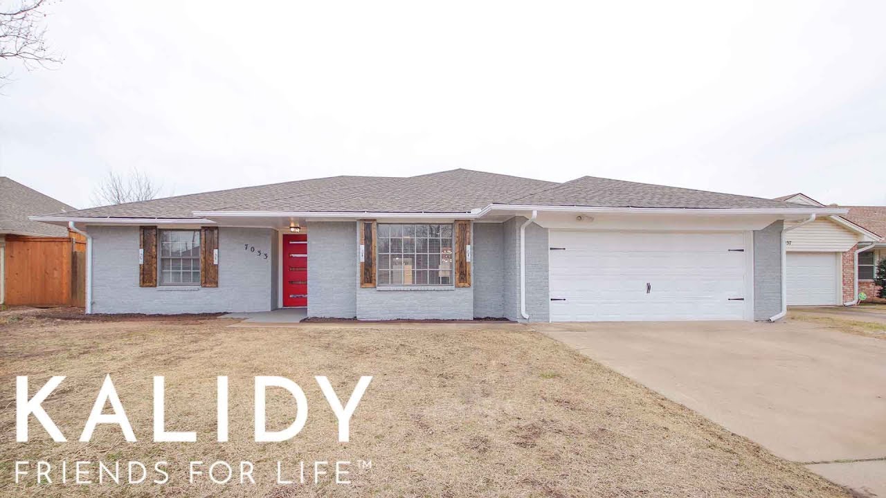 Kalidy Homes 7033 Stoneycreek Dr, Oklahoma City, OK 73132 YouTube