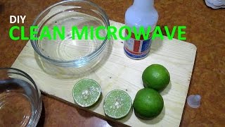 Removing Odors from the Microwave NATURALLY