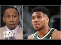 Stephen A. has a problem with Giannis saying the Bucks' chances vs. the Heat 'might be the same'