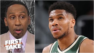 Stephen A. has a problem with Giannis saying the Bucks' chances vs. the Heat 'might be the same'