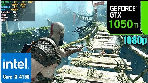 Core i3 4150 I Gtx 1050 Ti  I 1080P All Settings