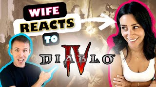 Wife Reacts to Diablo 4 LORE! (Book of Lorath)