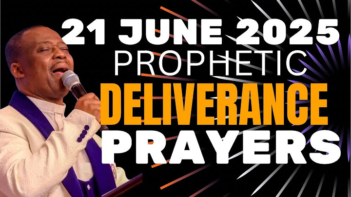 MFM MINISTRIES PROPHETIC DELIVERANCE PRAYERS FOR JUNE 21, 2025 | DR. D.K. OLUKOYA ))