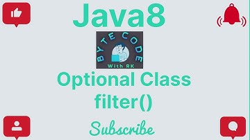 filter() | Optional Class | Java8 | Core Java | Java Programming | #java #java8 #optionalclass