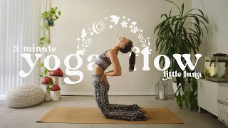 3 minute yoga flow "wildflower woman" - little luna