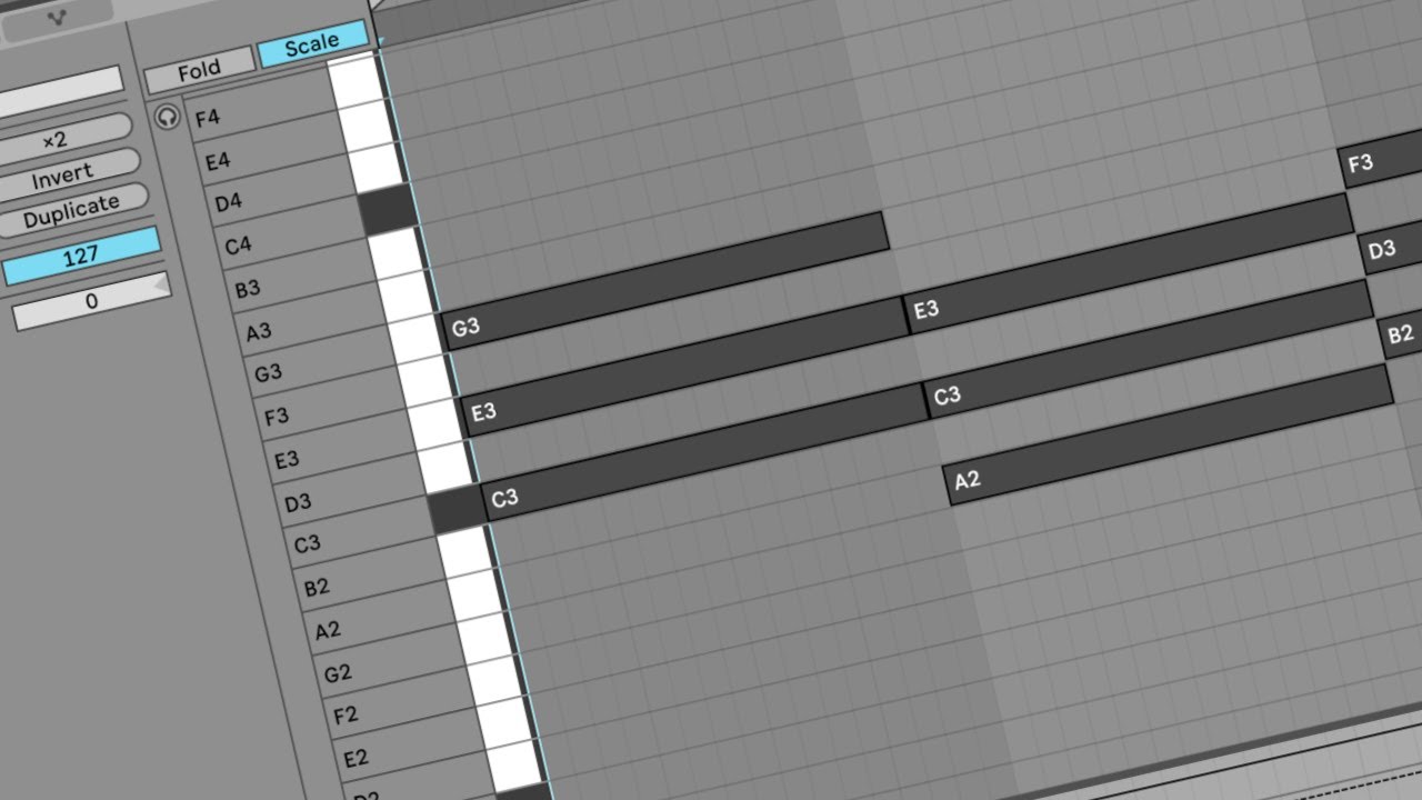 Crea clips con escalas en Ableton Live 11 - YouTube