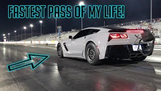 The C7 makes the FASTEST pass EVER!