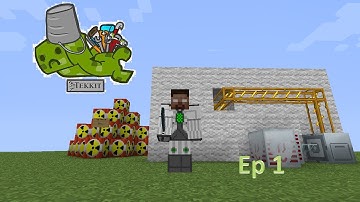 Minecraft Tekkit Ep 1 - New Ores, Covalence dusts and ... Marble?