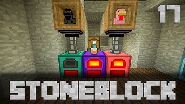StoneBlock Modpack Supporter Server Ep. 17 Integrated Tunnels Potion Generator Automation