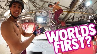 IS THIS A WORLDS FIRST BMX TRICK?! | Crazy BMX Session with UK Champion