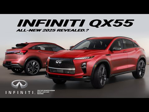 All New 2025 Infiniti Qx55 Revealed Redesign | Digimods Design |