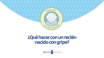 ¿Puedo darle agua para la gripe a mi recién nacido?