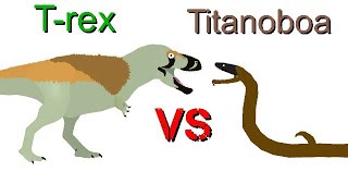 T-Rex Vs Titanoboa Stick Nodes