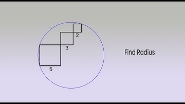 How to find the radius of circle? | a nice geometry problem.