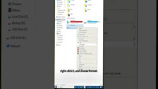 Format USB Drive in 1 Minute (Fastest File Explorer Method!) ⚡💾
