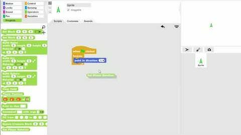How To Code and Draw With Minecraft In Snap! - graphical programming language - ProgKids