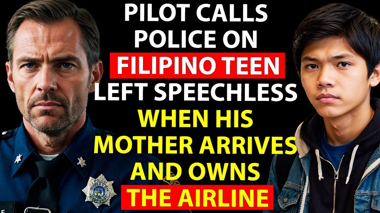 Pilot Calls Police on Filipino Teen—Left Speechless When His Mother ...