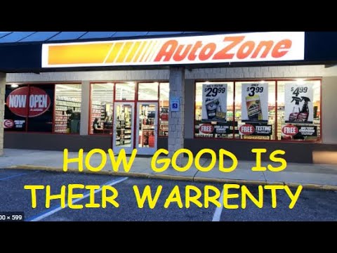 ভিডিও: AutoZone সীমিত আজীবন ওয়ারেন্টি কি?