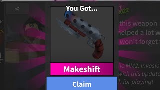 Getting Makeshift gun in MM2