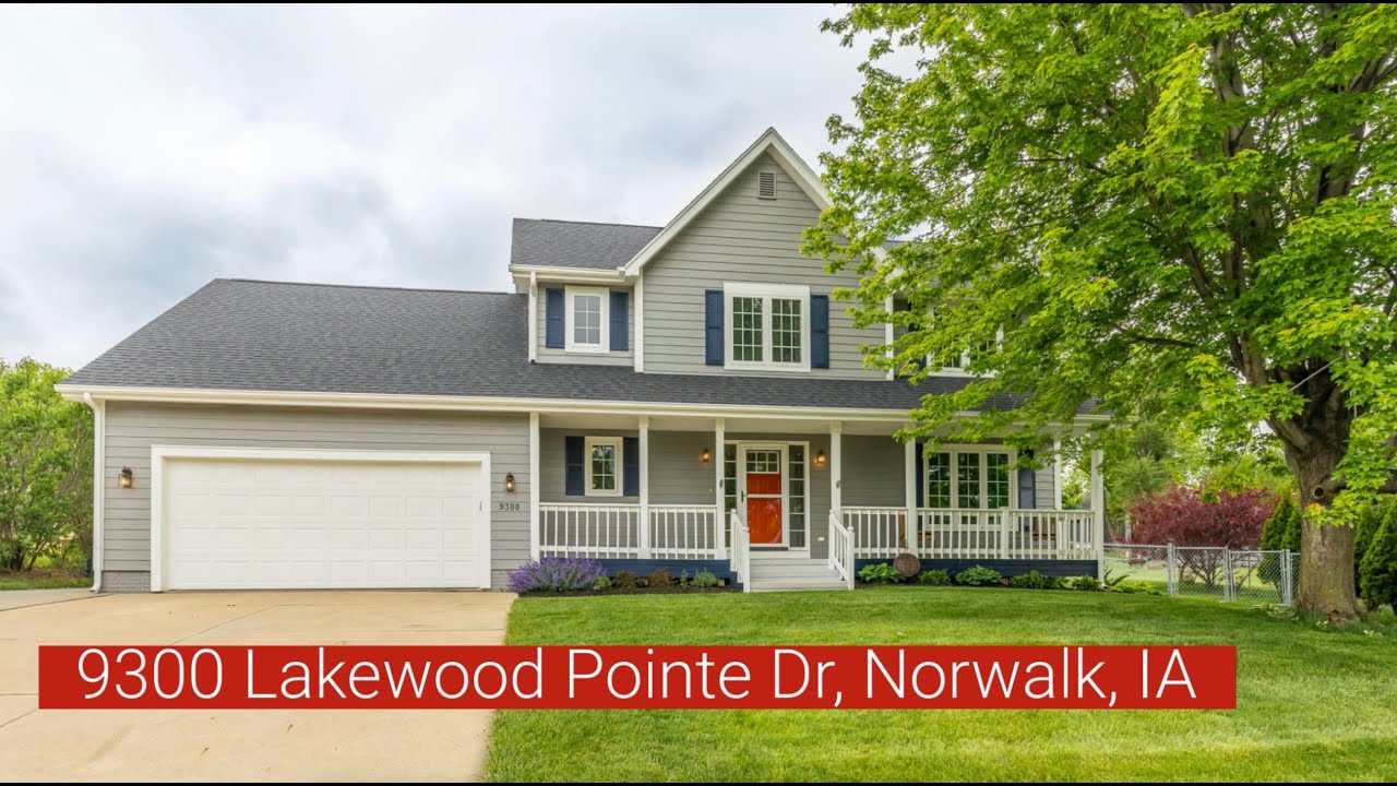 9300 Lakewood Pointe Dr, Norwalk, IA listed with the Team