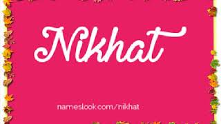 Nikhat name status soft and sad status video song screenshot 2