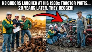 His Neighbors Laughed When He Hoarded 1930s Tractor Parts — 20 Years Later, They Were Begging