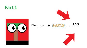I make a dino game in scratch (part 1)