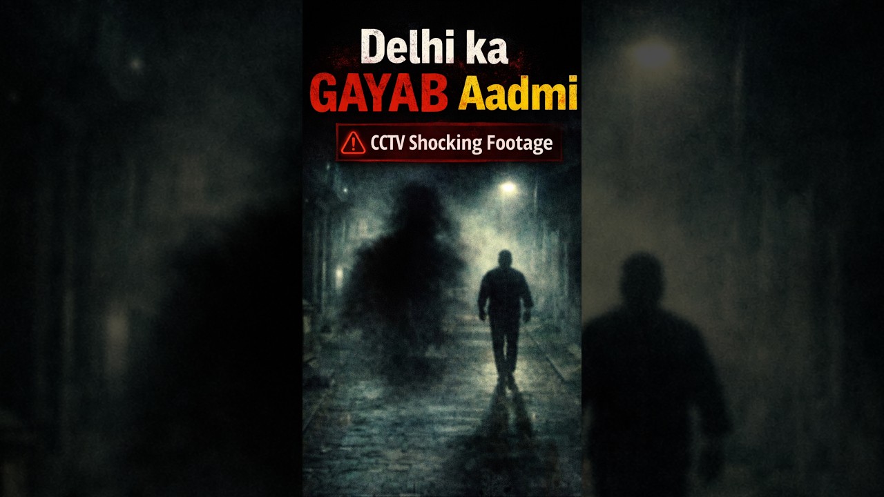 Delhi ka Aadmi Achank Gayab! CCTV Footage Ne Shock Kar Diya 😱 | 