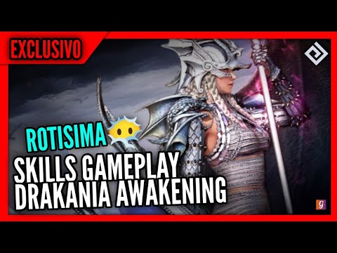 DRAKANIA AWAKENING SKILLS GAMEPLAY Black Desert