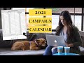 Avon Campaign Calendar 2021