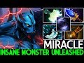 MIRACLE [Night Stalker] Insane Monster Unleashed Nonstop Ganking 7.25 Dota 2
