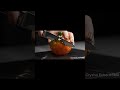 🍊 Schneiden einer exotischen Glas-Bitterorange – Befriedigendes #asmr #fruchtschneiden #glasfrucht