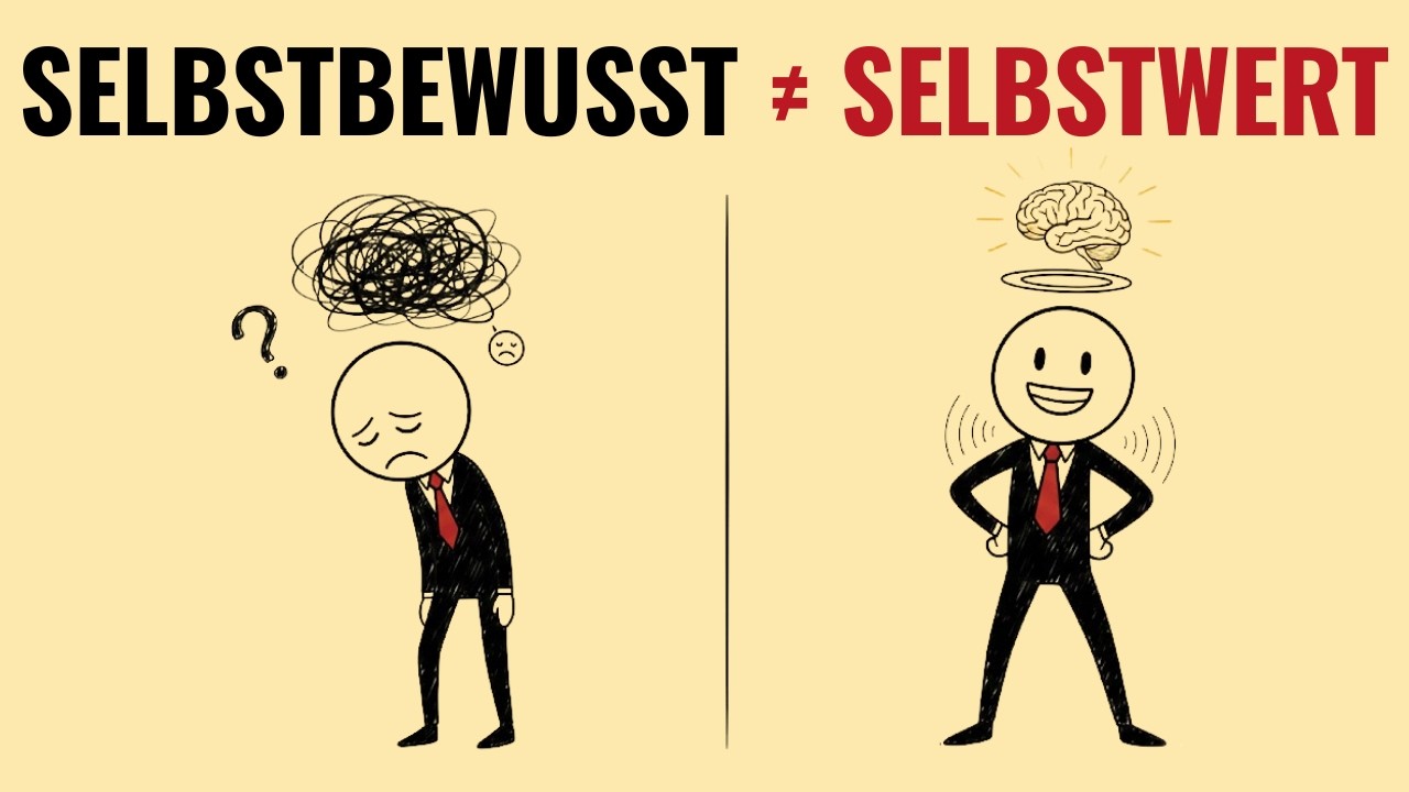 Warum Selbstvertrauen nichts bringt, wenn dein Selbstwert fehlt