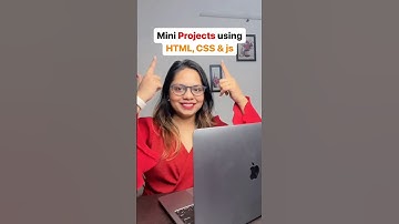 HTML CSS Mini Projects List🔥 #frontenddevelopment