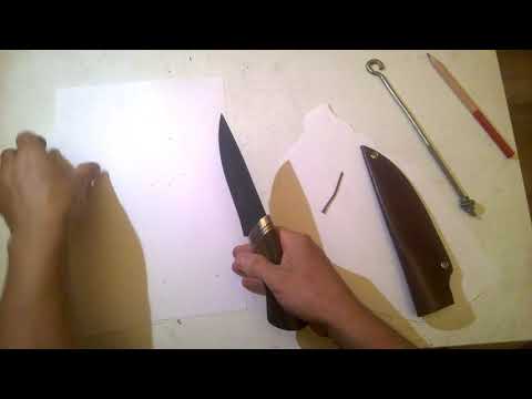 Handmade knife sharpness test / cutting an iron nail by knife / ხელნაკეთი დანის ტესტირება ჭრაზე
