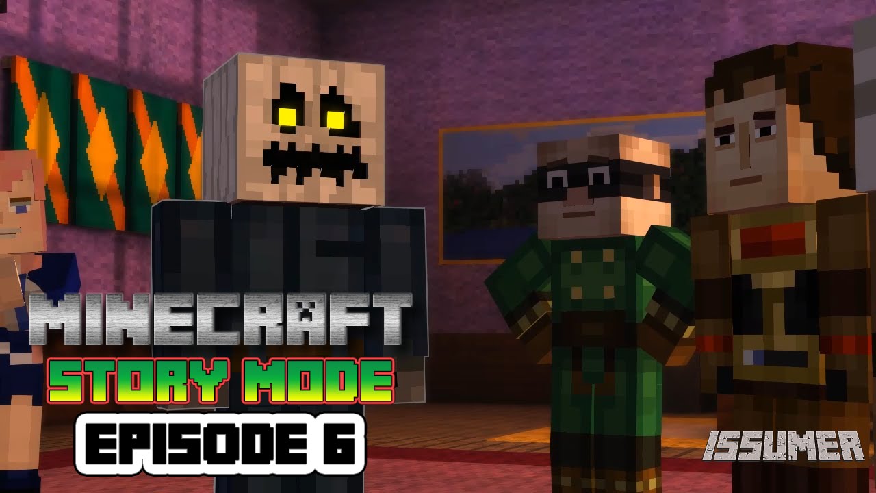 Minecraft Story Mode Episode 6 - Play As White Pumpkin 