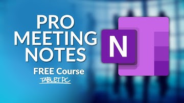 How to take MEETING NOTES like a pro in OneNote
