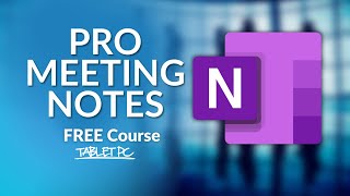 How to take MEETING NOTES like a pro in OneNote