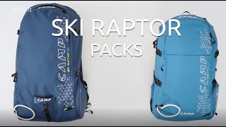 Mochila Camp Ski Raptor 30L (Verde ópalo) - Alpinstore