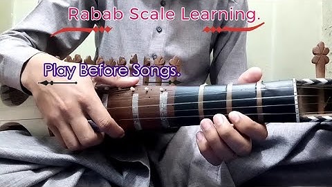 Rabab Scale Lesson#2|In Slow Motion For Learning.